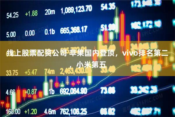 线上股票配资公司 苹果国内登顶，vivo排名第二，小米第五